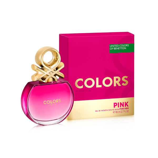 United Colors de Benetton Pink EDT 80ml for Women