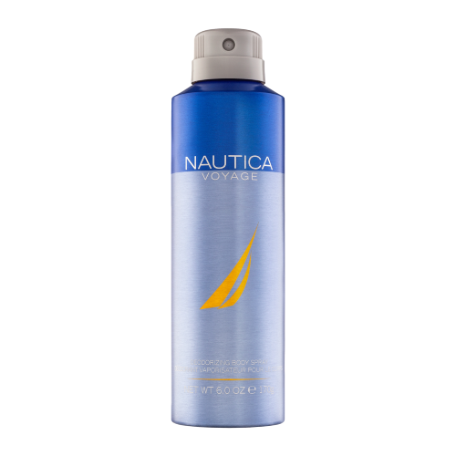 Nautica Voyage Deodorant Body Spray 6oz (Pack of 2)