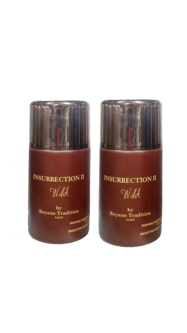 Reyane Tradition Insurrection ii Wild Deodorant Combo for Men(Pack of 2)