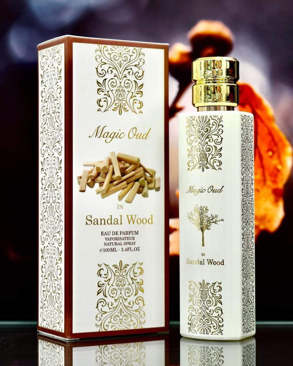 Paris Corner Magic Oud in Sandal Wood 100ml EDP for Men & Women