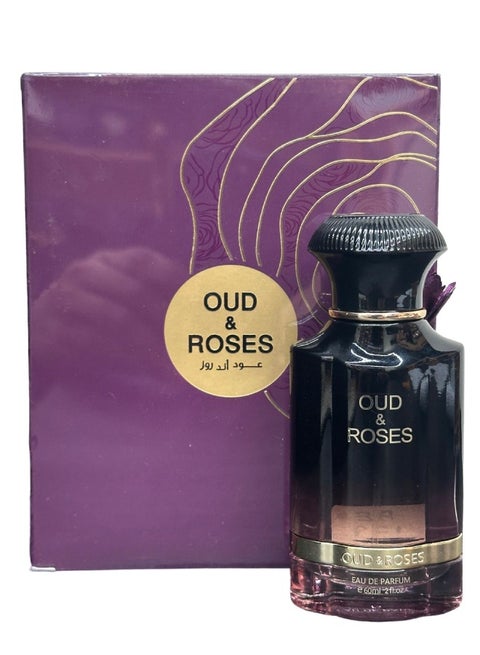 Ahmed Al Maghribi Oud & Roses 60ml for Men & Women