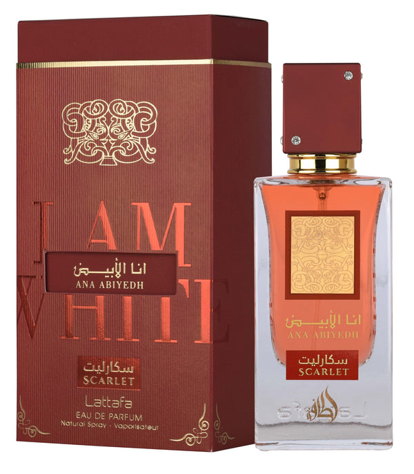 Lattafa Ana Abiyedh Scarlet 60ml Edp for Women