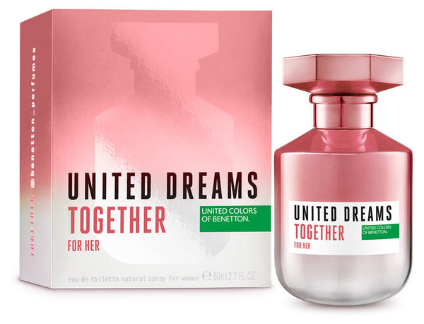 United Dreams Together 80ml EDT for Women by United Colors of Benetton
