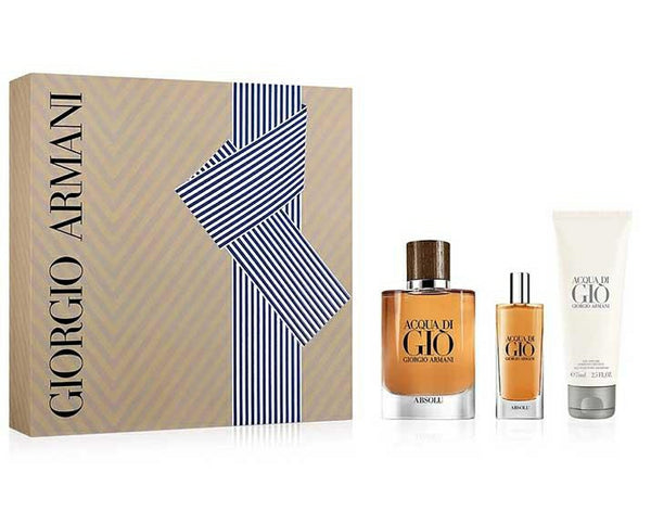 Giorgio Armani Acqua di Gio ABSOLU Perfume GiftSet for Men
