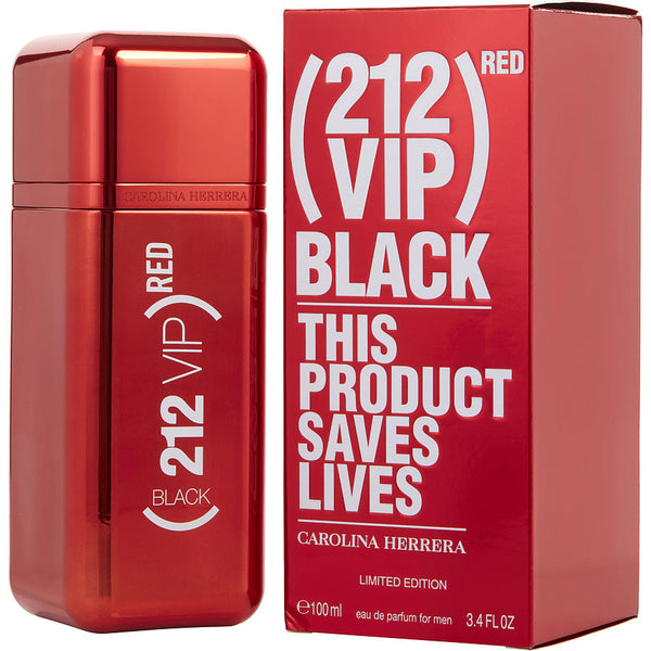 Carolina Herrera 212 VIP Black (Red) 100ml Eau De Parfum for Men