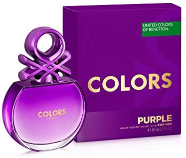 Colors De Benetton Purple 80ml Perfume for Women