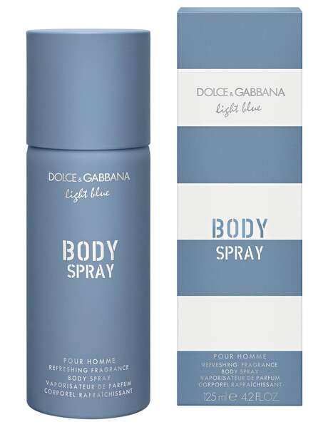 Dolce & Gabbana Light Blue Pour Homme Body Spray Deodorant 125ml for Men