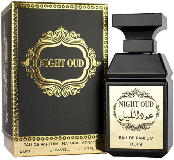 Fragrance World Night Oud 80ml EDP for Men and Women