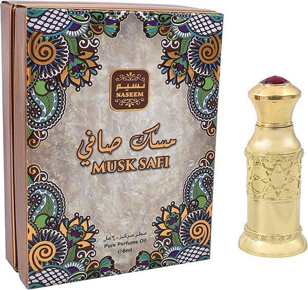 Naseem Musk Safi 6ml pure Perfume Oil Attar for Men & Women