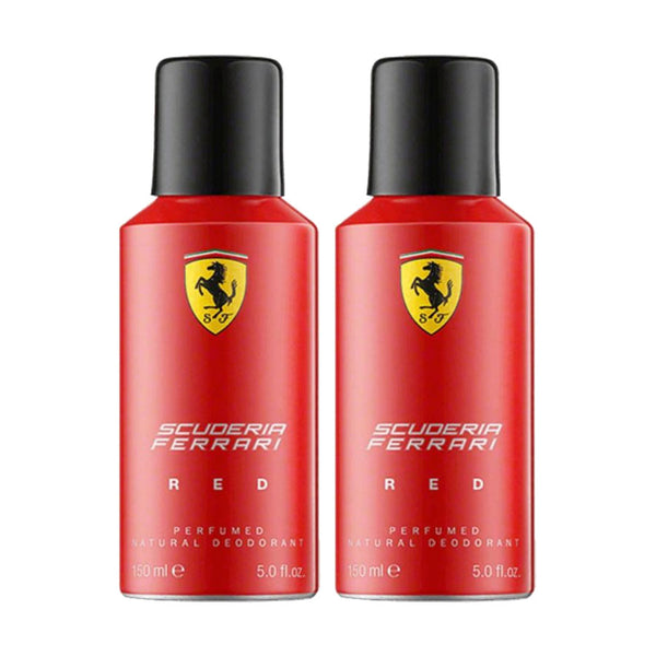 Ferrari Red Deo Spray 150ml For Men (Pack of 2 )