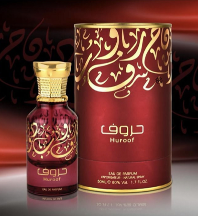 Ard Al Zaafaran Huroof Eau De Parfum 50ml for Men & Women