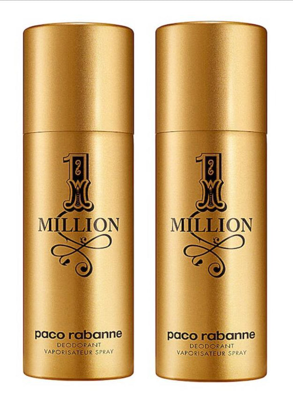 Paco Rabanne 1 Million Deodorant (Combo Pack of 2)