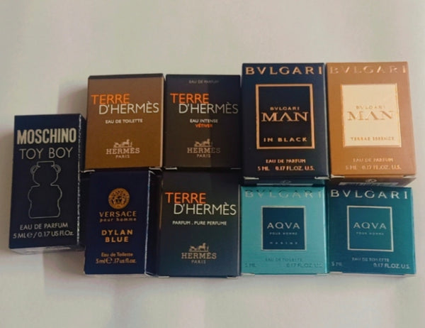 Designer Perfume Miniatures 5ml (Dab-On Samples) for Men