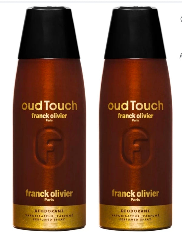 Franck Olivier Oud Touch 250ml Deodorant for Men (Combo of 2 Deos)