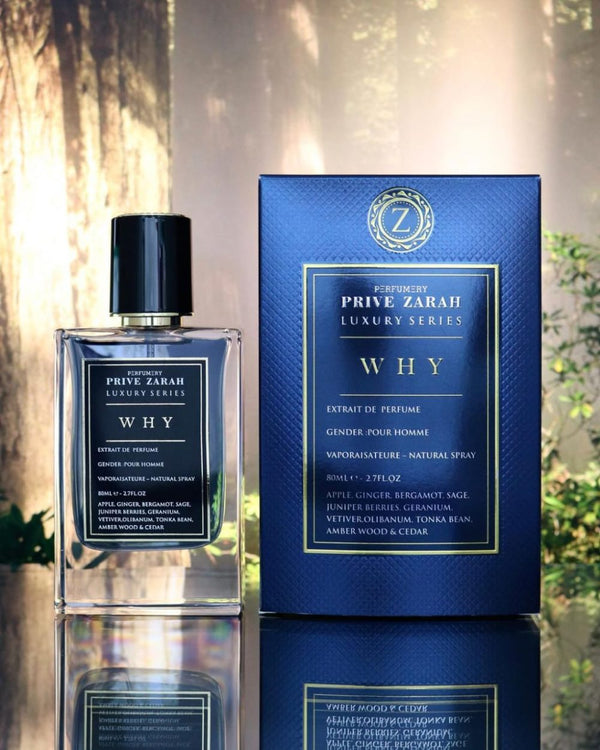 Prive Zarah Why 80ml Extrait De Perfume for Men & Women by Paris Corner