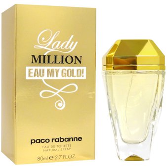 Paco Rabanne Lady Million Eau My Gold 80ml EDT for Women