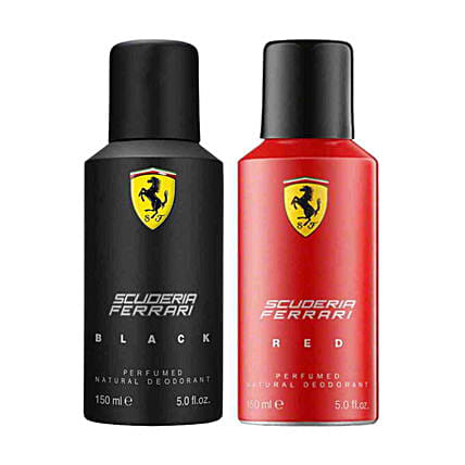 Ferrari Deodorant Combo (Pack of 2) 150ml for Men